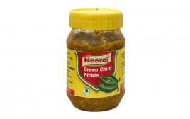 Neeraj Green Chilli Pickle   Plastic Jar  500 grams
